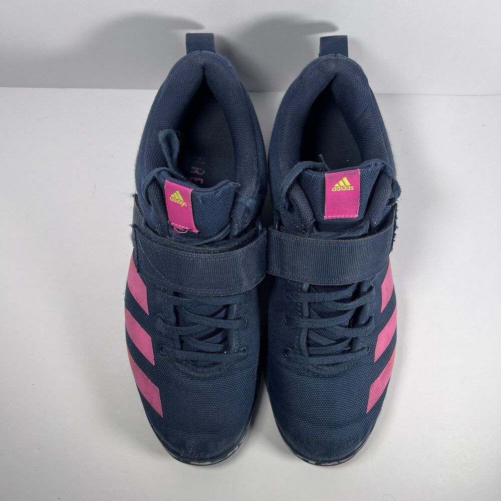 Adidas Powerlift 4 Lace Up Weight Lifting Gym Shoes Men's Size 10 FZ2514 - Picture 7 of 9